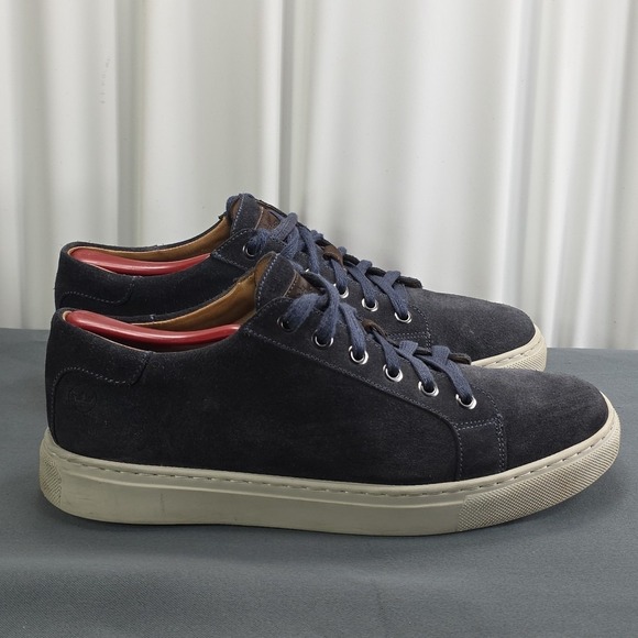 Peter Millar Blue Suede Sneaker Shoes Men's Size‎ US 9 22228